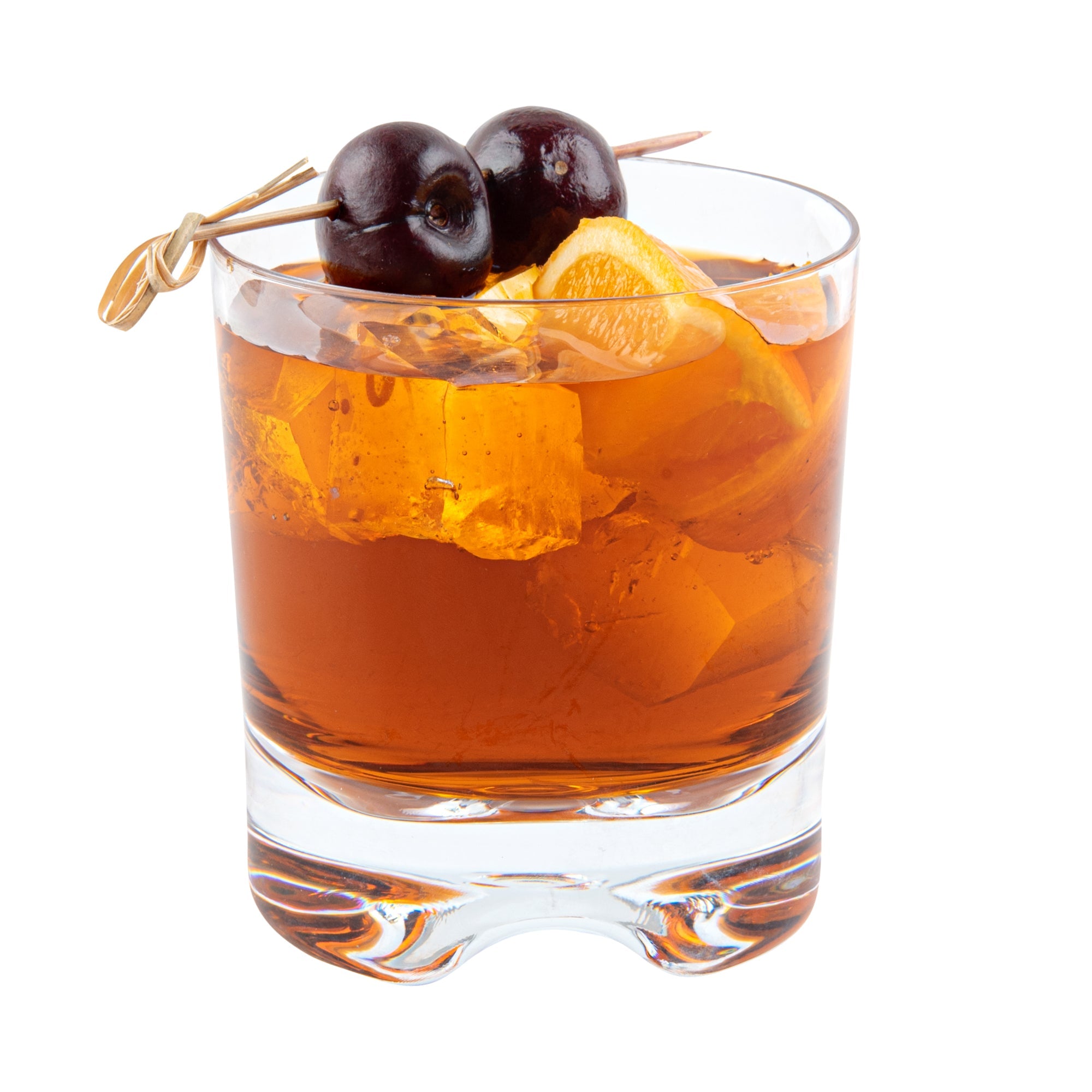 Bev Tek 12 oz Polycarbonate Double Old Fashioned Glass - 3 1/2" x 3 1/2" x 3 3/4" - 48 count box