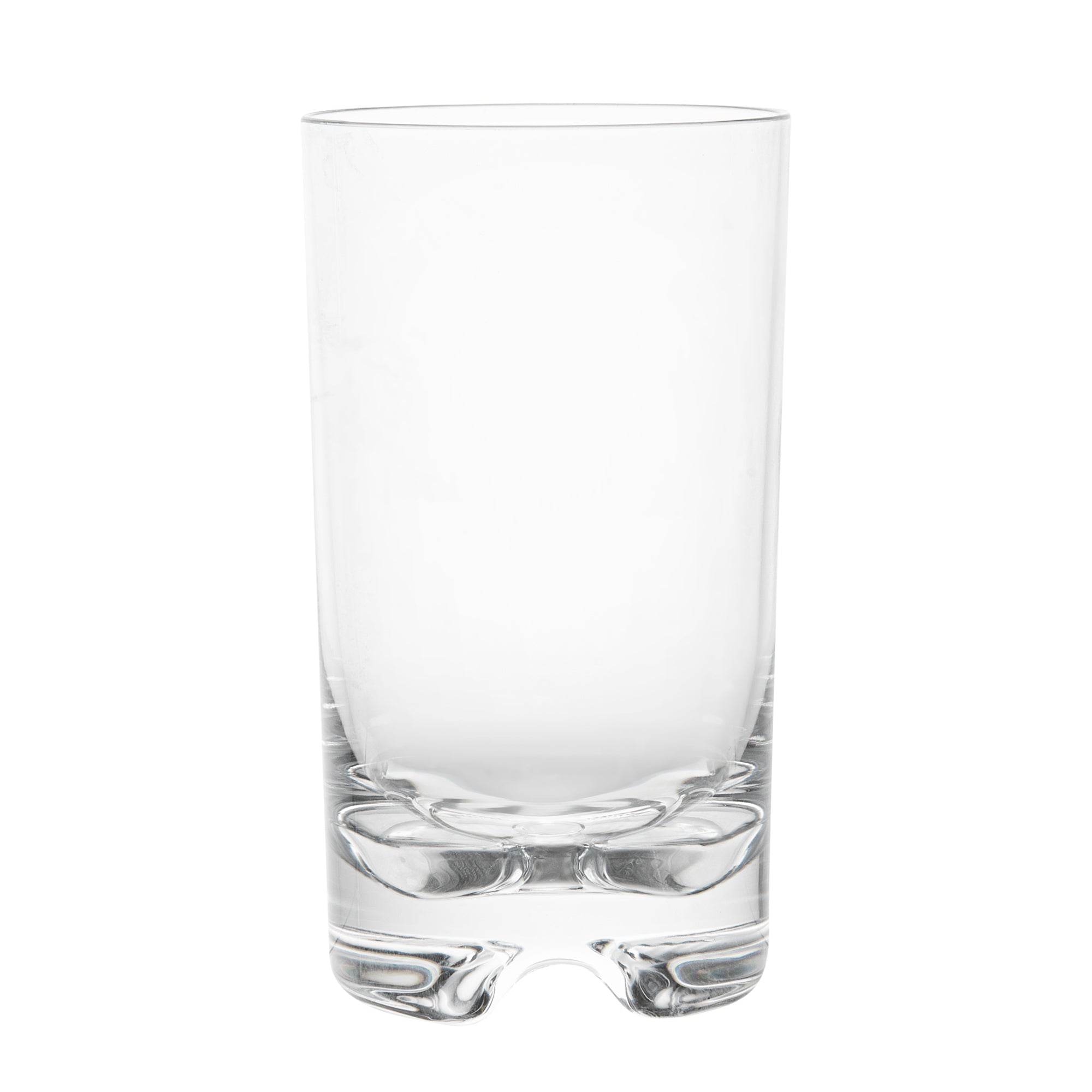 Bev Tek 14 oz Polycarbonate Highball Glass - 3" x 3" x 5 1/2" - 48 count box