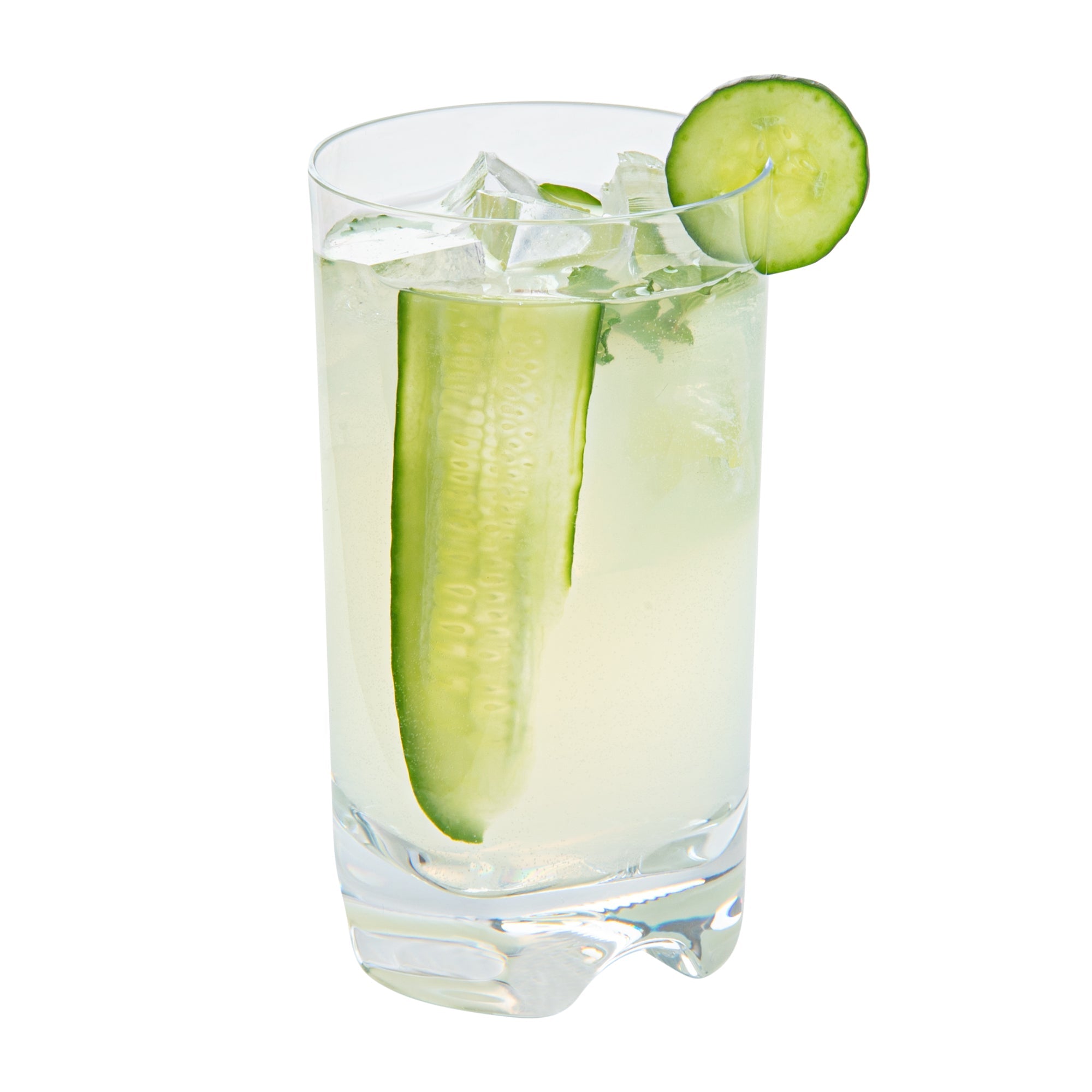Bev Tek 14 oz Polycarbonate Highball Glass - 3" x 3" x 5 1/2" - 6 count box
