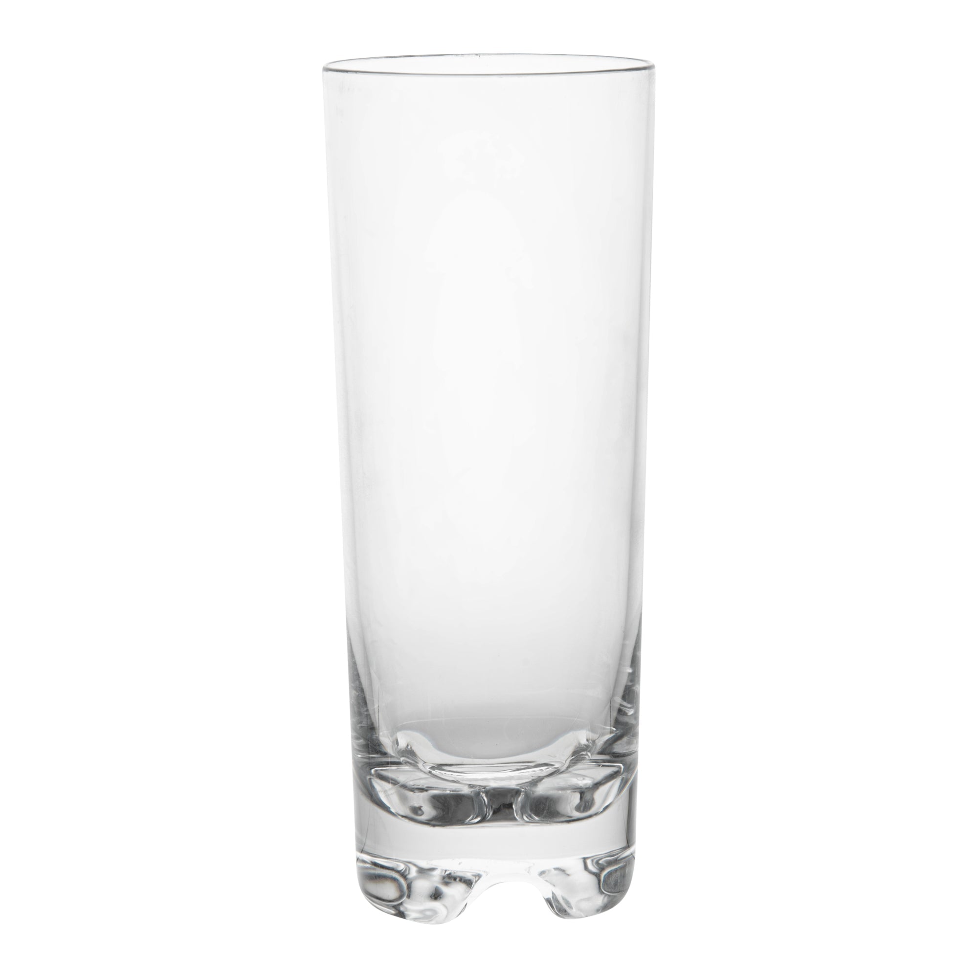 Bev Tek 16 oz Polycarbonate Beverage Glass - 2 3/4" x 2 3/4" x 7 1/4" - 6 count box