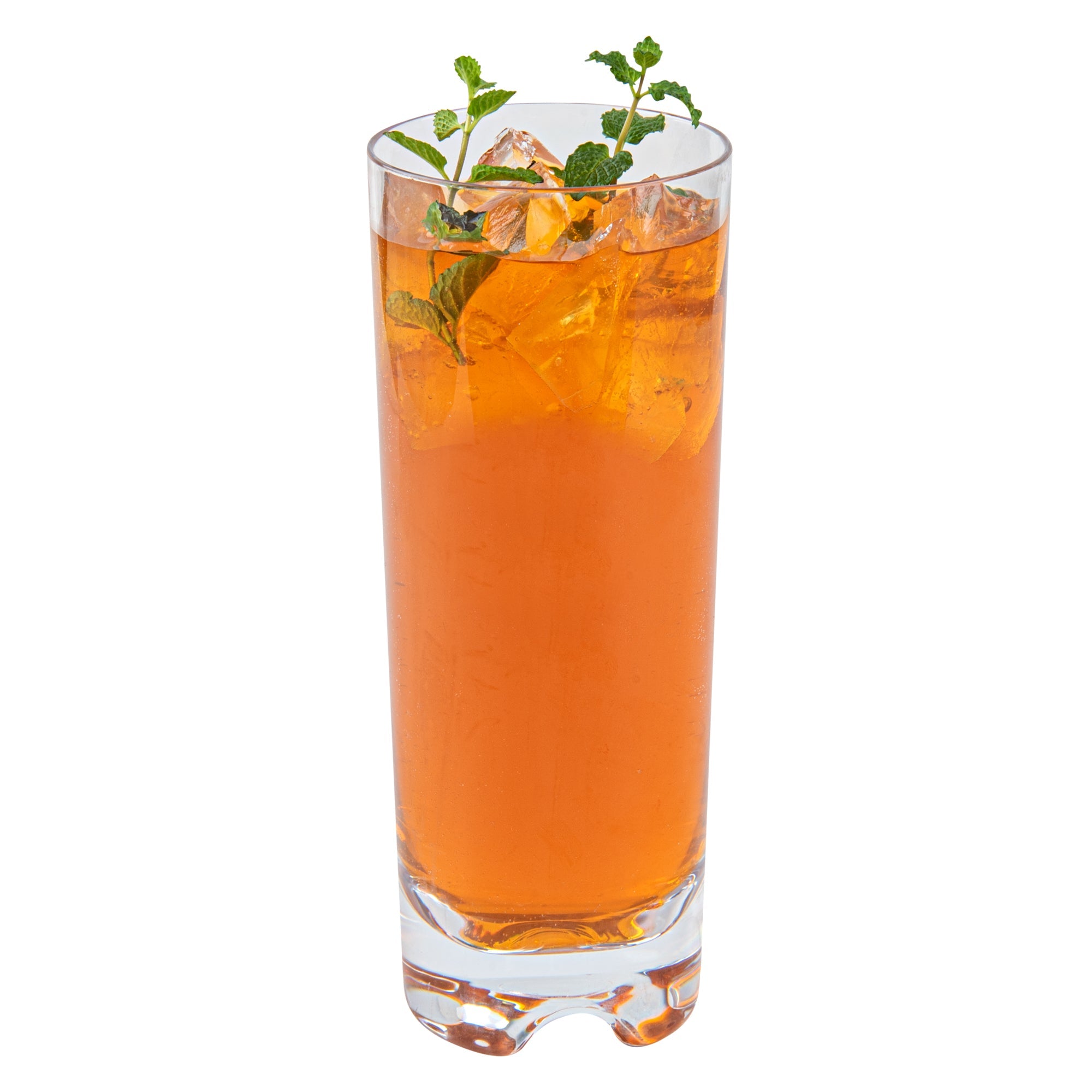 Bev Tek 16 oz Polycarbonate Beverage Glass - 2 3/4" x 2 3/4" x 7 1/4" - 6 count box