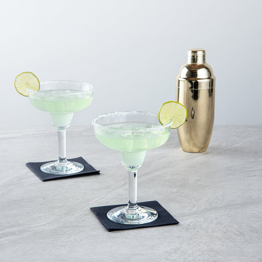 Bev Tek 15 oz Polycarbonate Margarita Glass - 5 1/4" x 5 1/4" x 6 3/4" - 24 count box