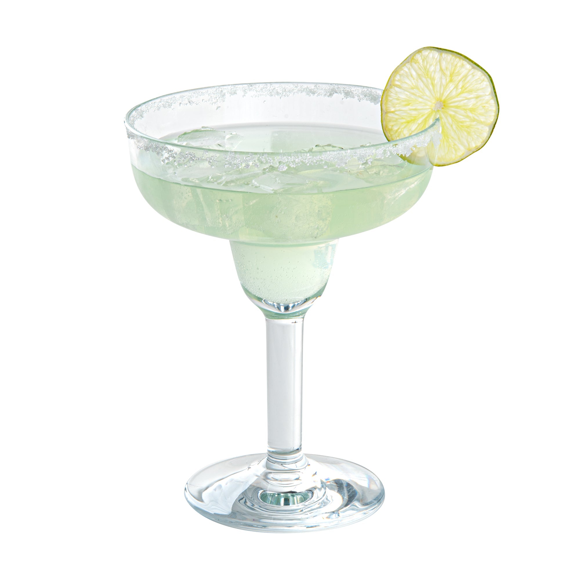 Bev Tek 15 oz Polycarbonate Margarita Glass - 5 1/4" x 5 1/4" x 6 3/4" - 24 count box