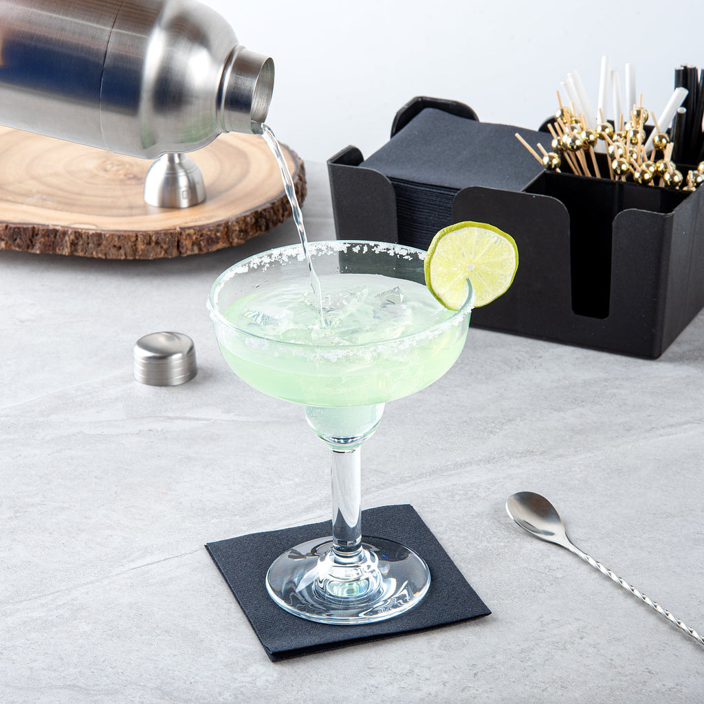 Bev Tek 15 oz Polycarbonate Margarita Glass - 5 1/4" x 5 1/4" x 6 3/4" - 24 count box
