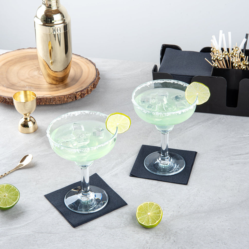 Bev Tek 15 oz Polycarbonate Margarita Glass - 5 1/4" x 5 1/4" x 6 3/4" - 24 count box
