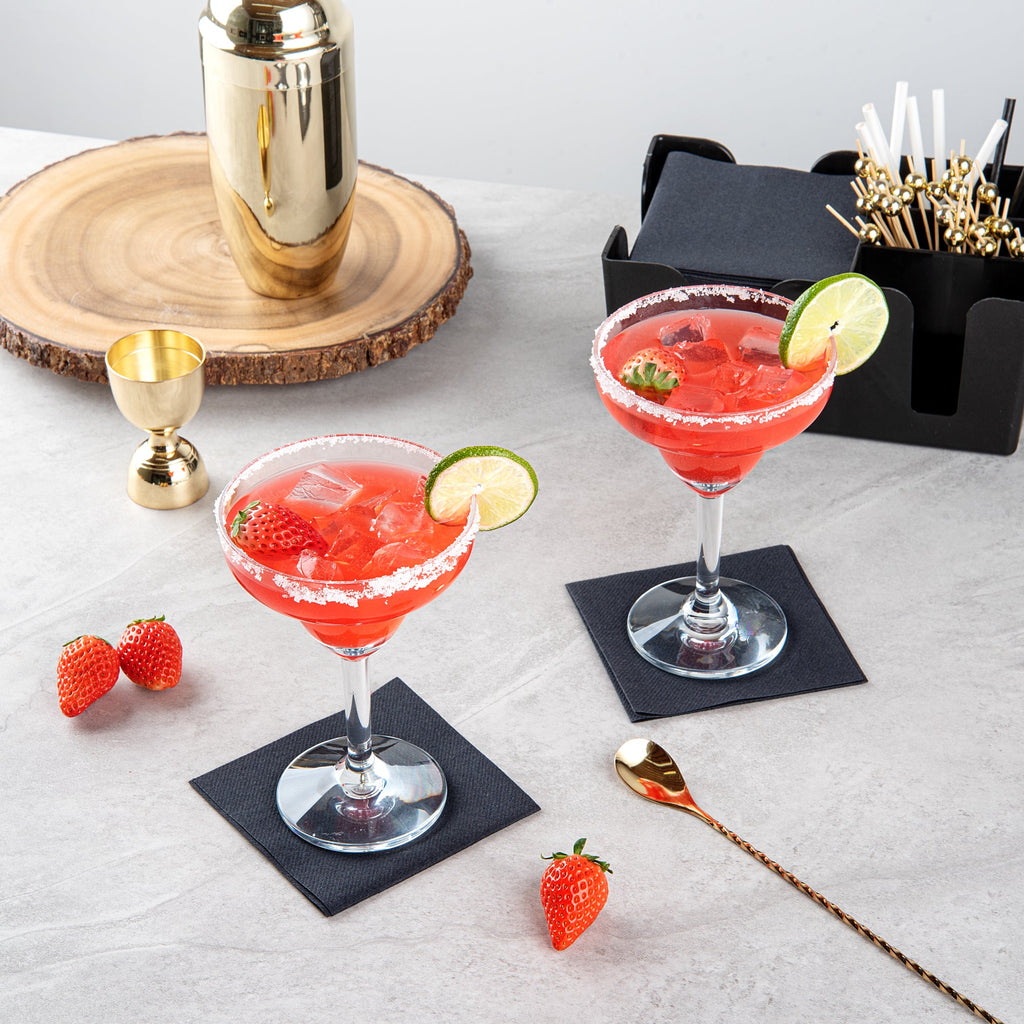 Bev Tek 11 oz Polycarbonate Margarita Glass - 4 1/2" x 4 1/2" x 6 3/4" - 6 count box