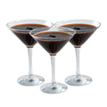 Bev Tek 10 oz Polycarbonate Cocktail Martini Glass - 5 1/4" x 5 1/4" x 6 3/4" - 6 count box