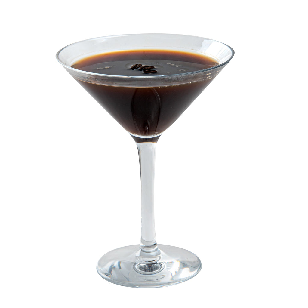 Bev Tek 10 oz Polycarbonate Cocktail Martini Glass - 5 1/4" x 5 1/4" x 6 3/4" - 6 count box