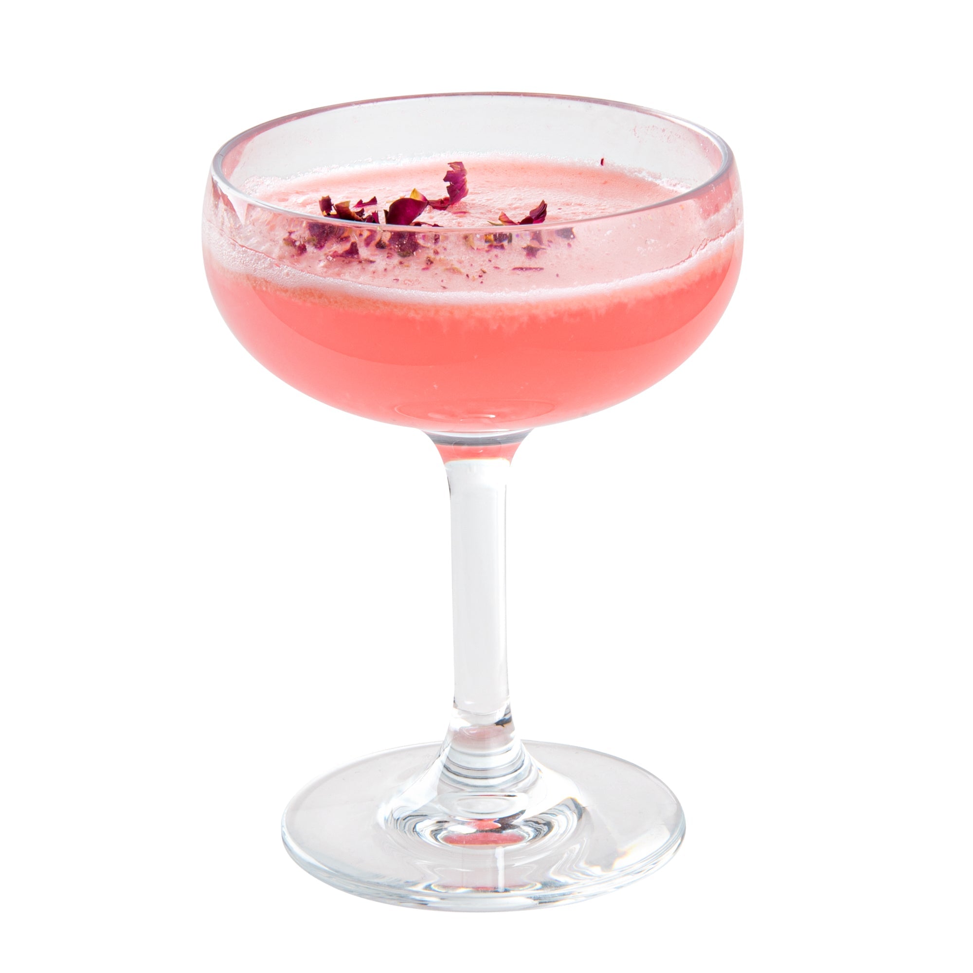 Bev Tek 7 oz Polycarbonate Champagne Coupe Glass - 3 3/4" x 3 3/4" x 5" - 48 count box