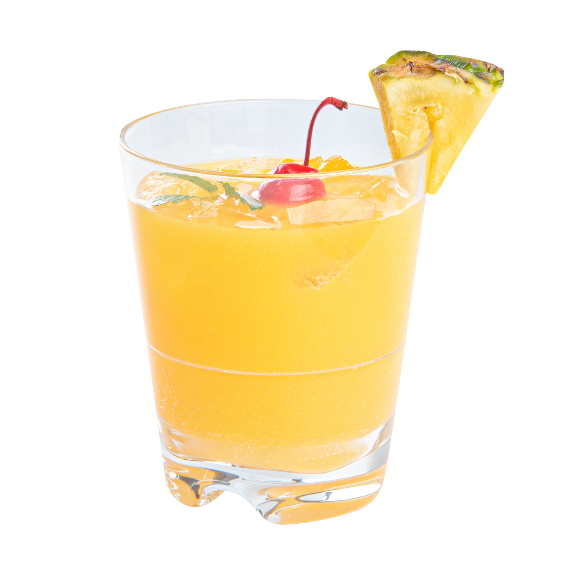 Bev Tek 14 oz Polycarbonate Old Fashioned Glass - Stackable - 3 3/4" x 3 3/4" x 4 1/4" - 6 count box