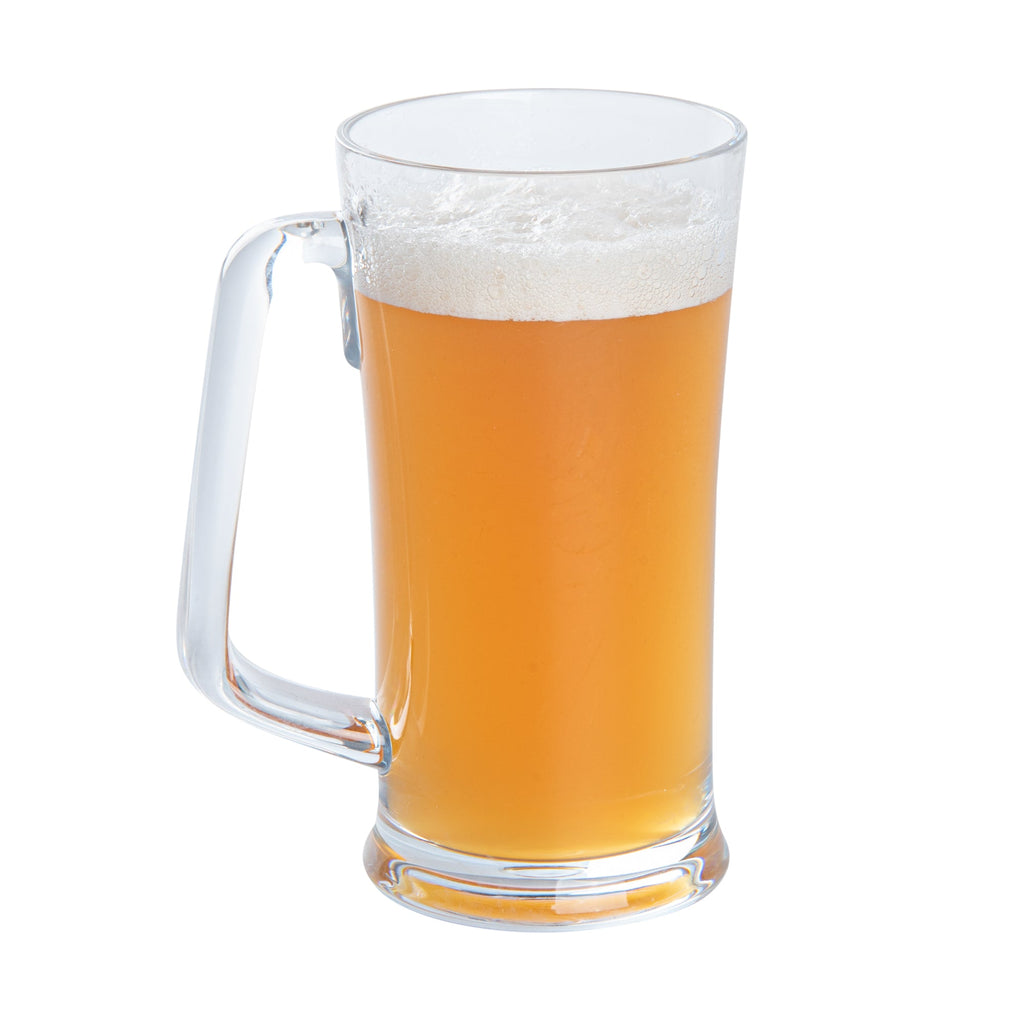 Bev Tek 17 oz Polycarbonate Beer Mug - 4 3/4" x 3 1/4" x 6 1/2" - 48 count box