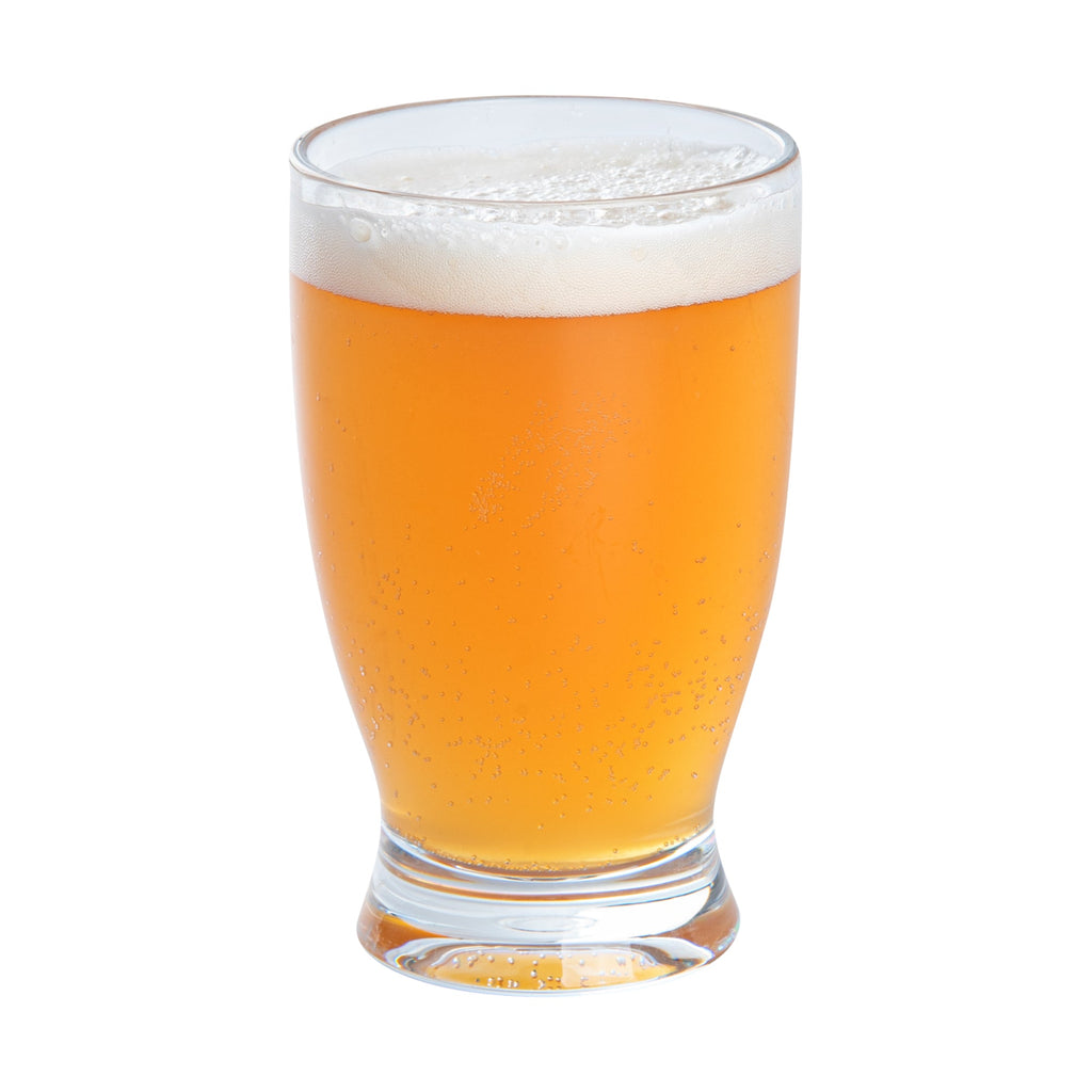 Bev Tek 12 oz Polycarbonate Craft Beer Glass - 3" x 3" x 5" - 48 count box
