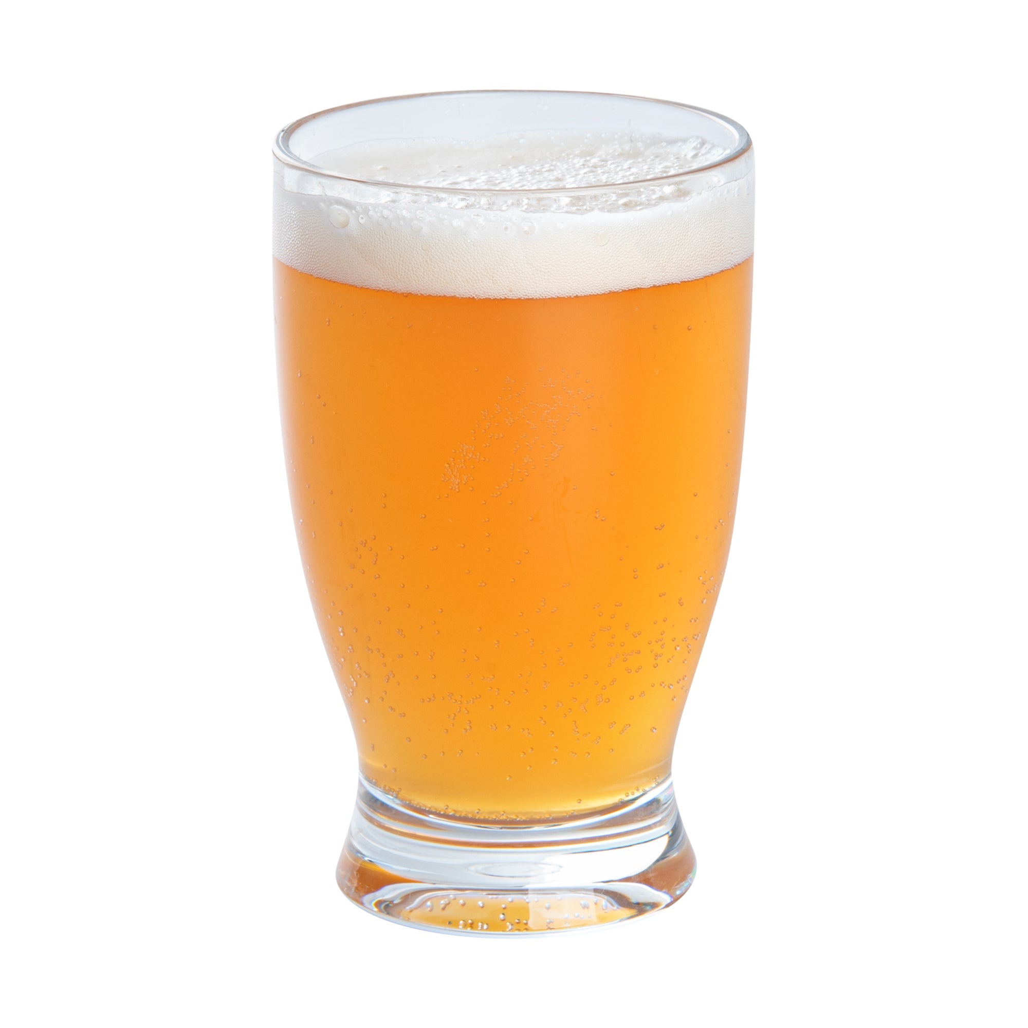 Bev Tek 12 oz Polycarbonate Craft Beer Glass - 3" x 3" x 5" - 48 count box