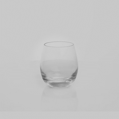 Bev Tek 9 oz Polycarbonate Rocks Glass - 3 1/4" x 3 1/4" x 3 1/2" - 6 count box