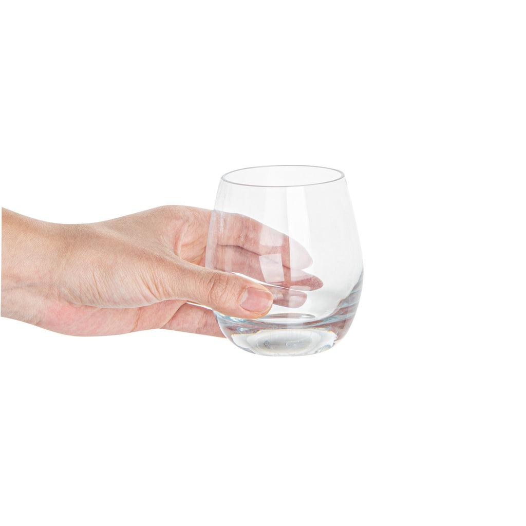Bev Tek 9 oz Polycarbonate Rocks Glass - 3 1/4" x 3 1/4" x 3 1/2" - 48 count box