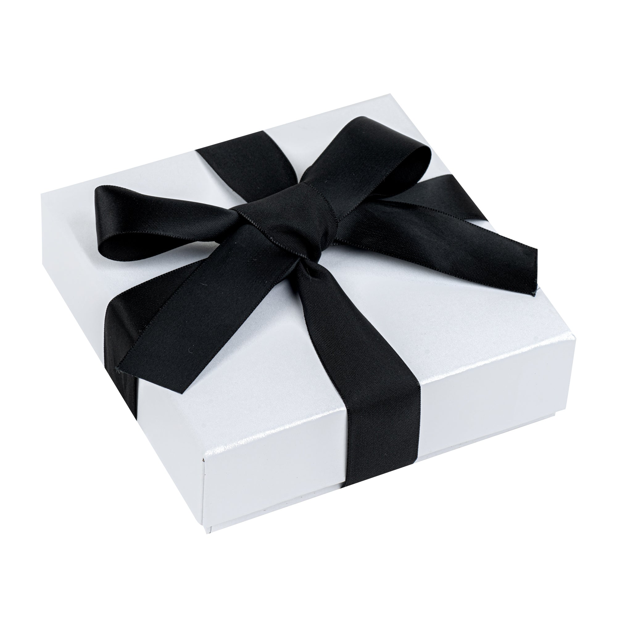 Gift Tek Black Polyester Satin Ribbon - Single Face - 1" x 10 yds - 1 count box