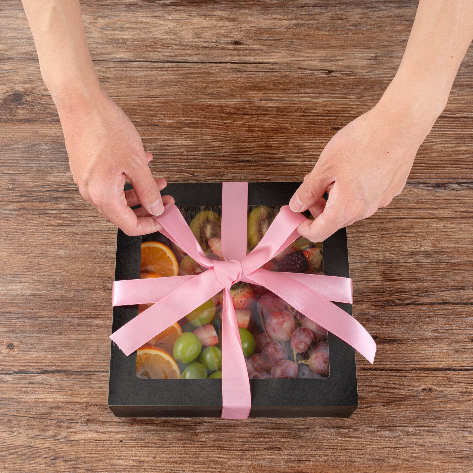 Gift Tek Pink Polyester Satin Ribbon - Single Face - 1" x 10 yds - 1 count box