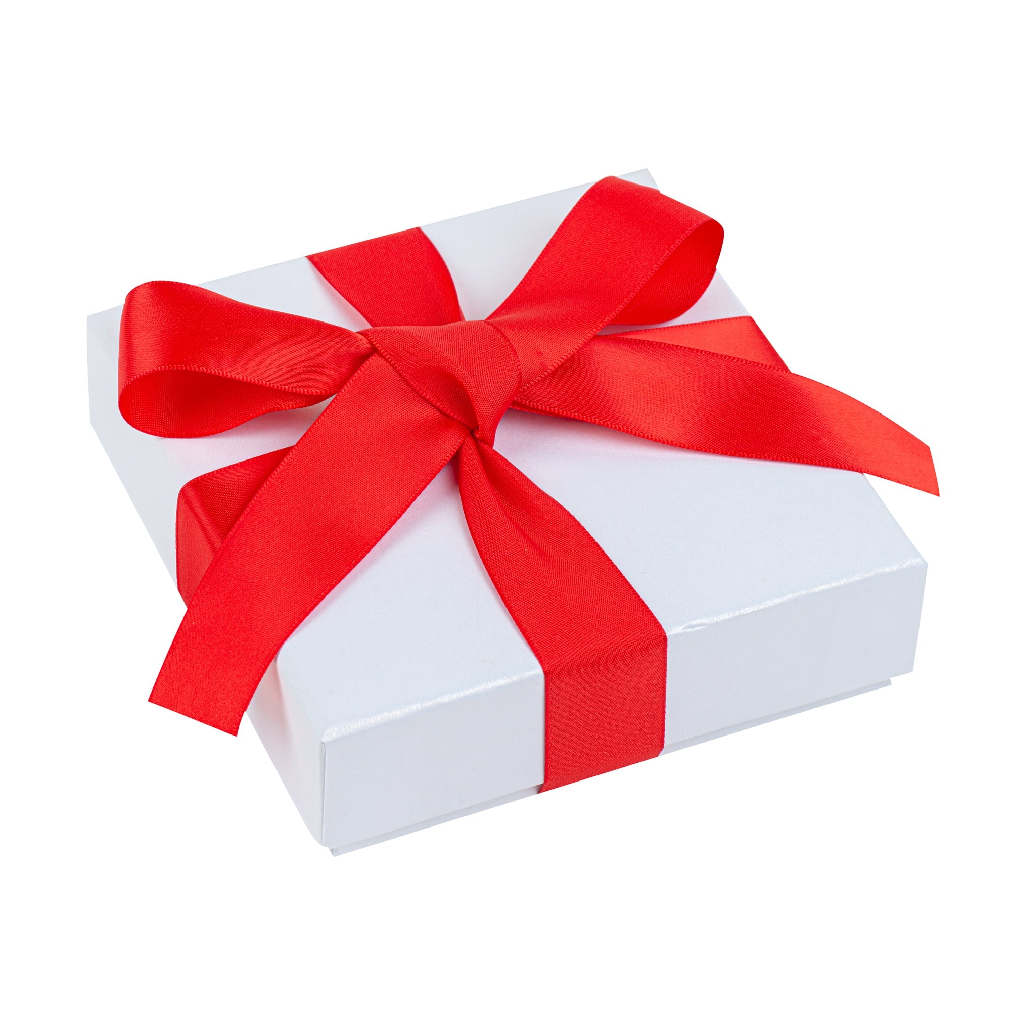 Gift Tek Red Polyester Satin Ribbon - Single Face - 1" x 10 yds - 1 count box