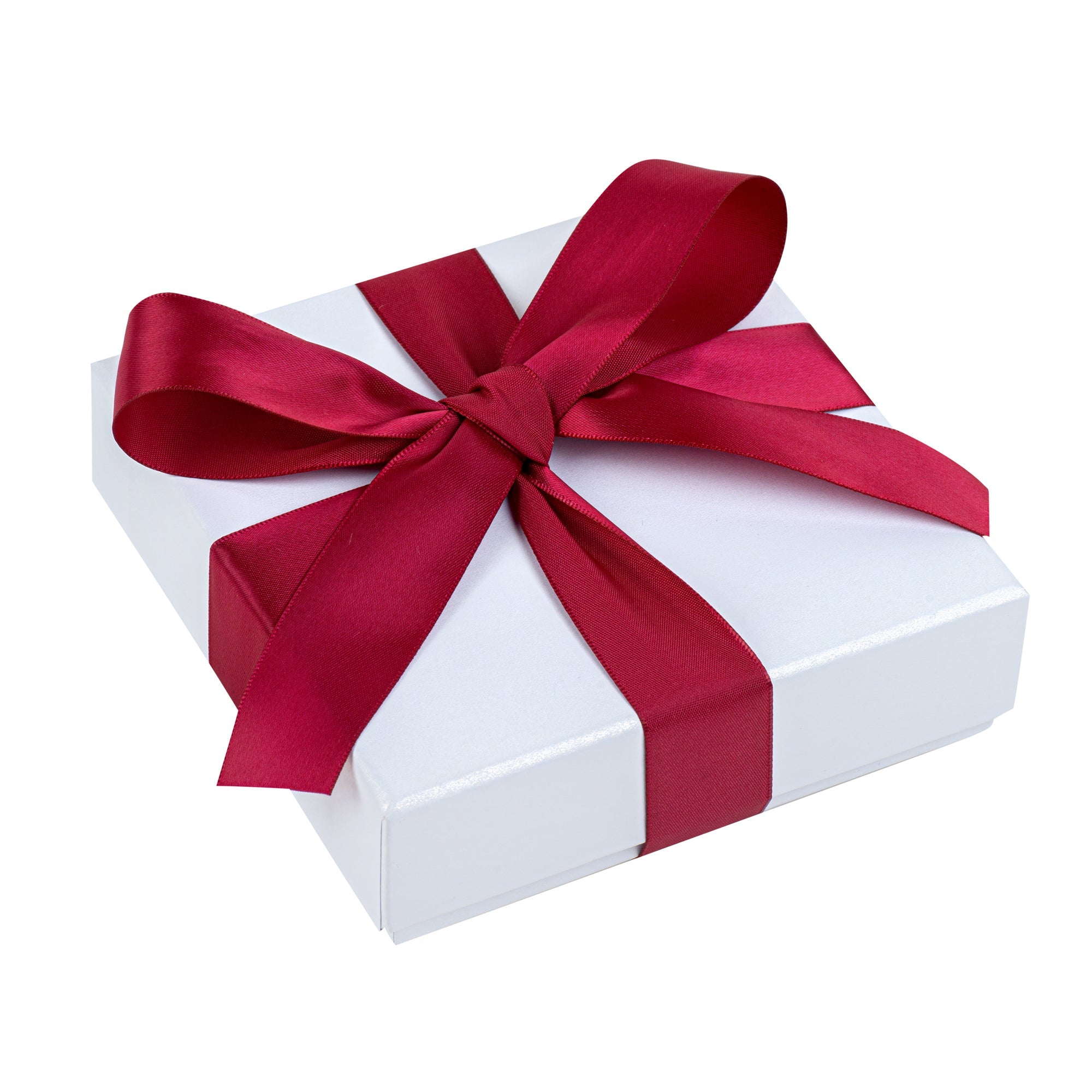Gift Tek Sherry Red Polyester Satin Ribbon - Single Face - 1" x 10 yds - 1 count box