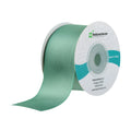 Gift Tek Dark Shale Green Polyester Satin Ribbon - Single Face - 1 1/2" x 10 yds - 1 count box