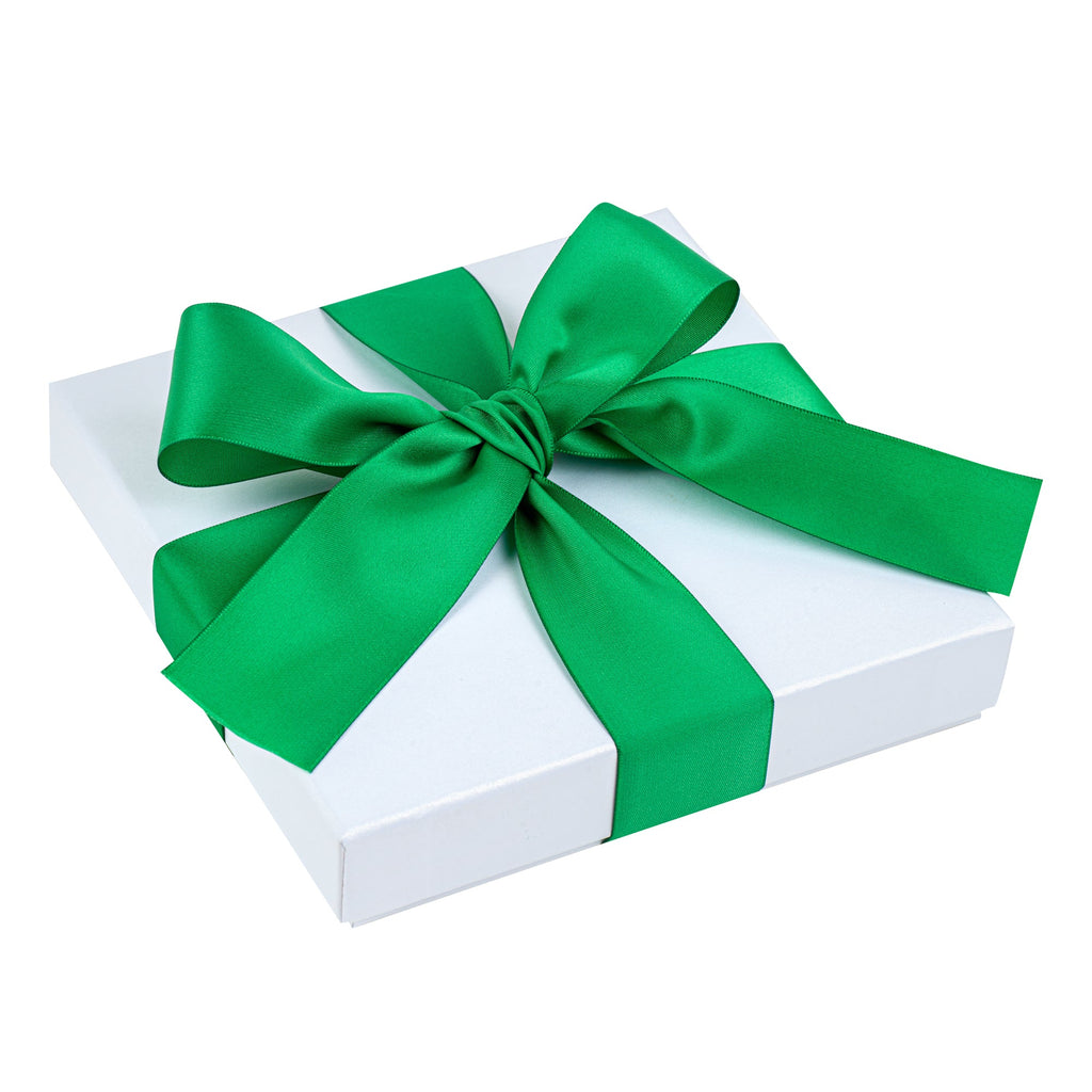 Gift Tek Emerald Green Polyester Satin Ribbon - Single Face - 1 1/2" x 10 yds - 1 count box