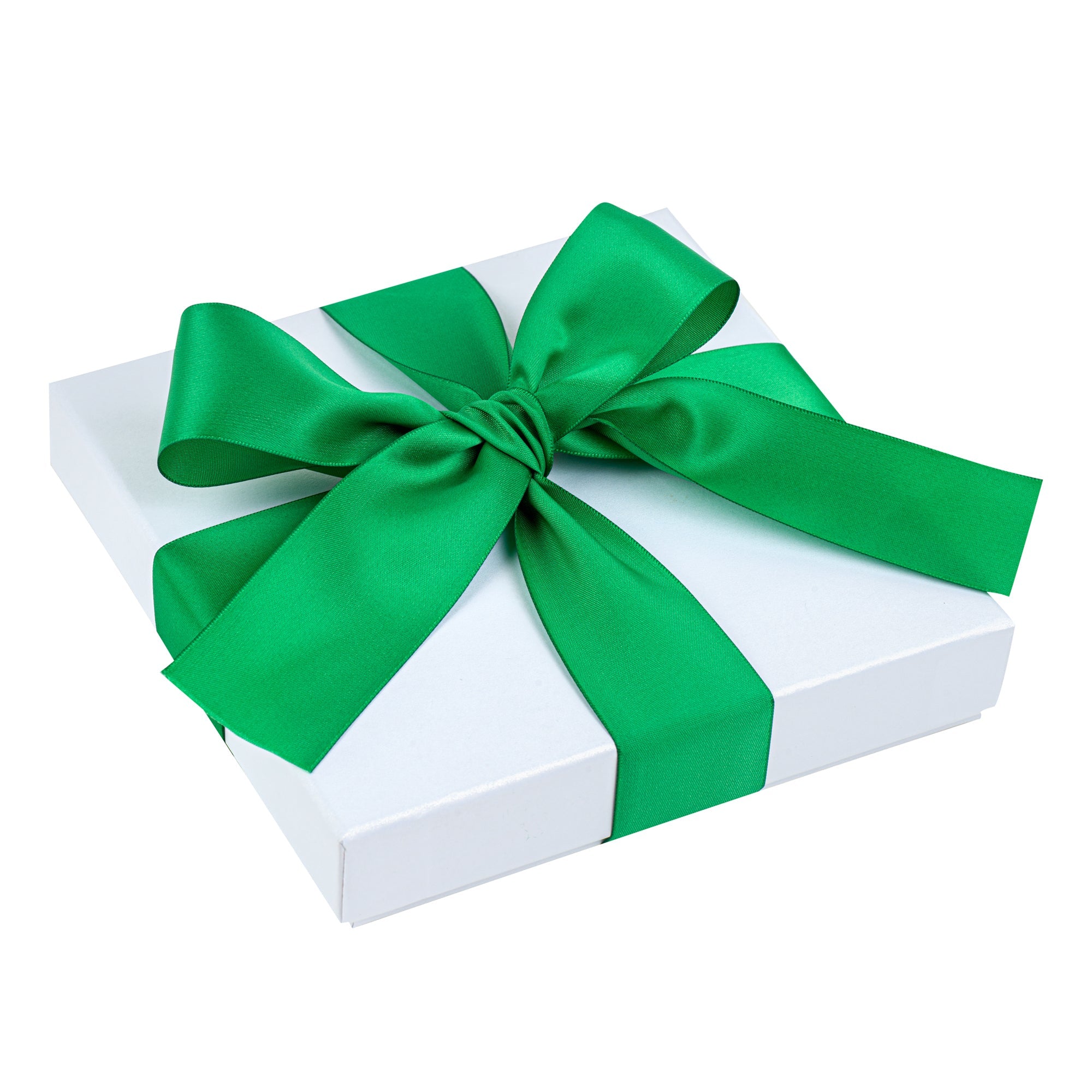Gift Tek Emerald Green Polyester Satin Ribbon - Single Face - 1 1/2" x 10 yds - 1 count box