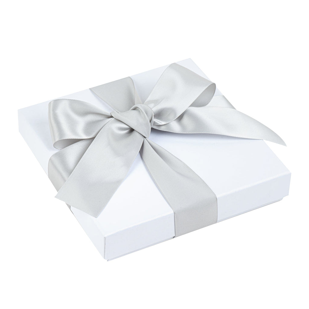 Gift Tek Gray Polyester Satin Ribbon - Single Face - 1 1/2" x 10 yds - 1 count box