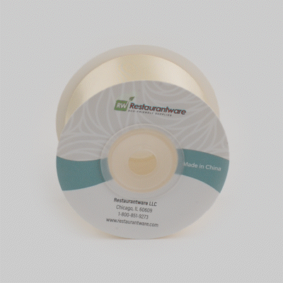 Gift Tek Ivory White Polyester Satin Ribbon - Single Face - 1 1/2" x 10 yds - 1 count box