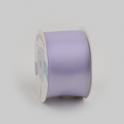 Gift Tek Orchid Purple Polyester Satin Ribbon - Single Face - 1 1/2" x 10 yds - 10 count box
