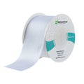 Gift Tek White Polyester Satin Ribbon - Single Face - 1 1/2" x 10 yds - 1 count box
