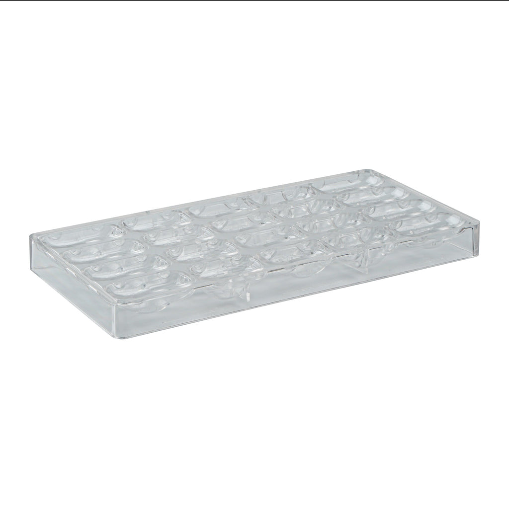 Pastry Tek Polycarbonate 3D Car Candy / Chocolate Mold - 20-Compartment - 1 count box