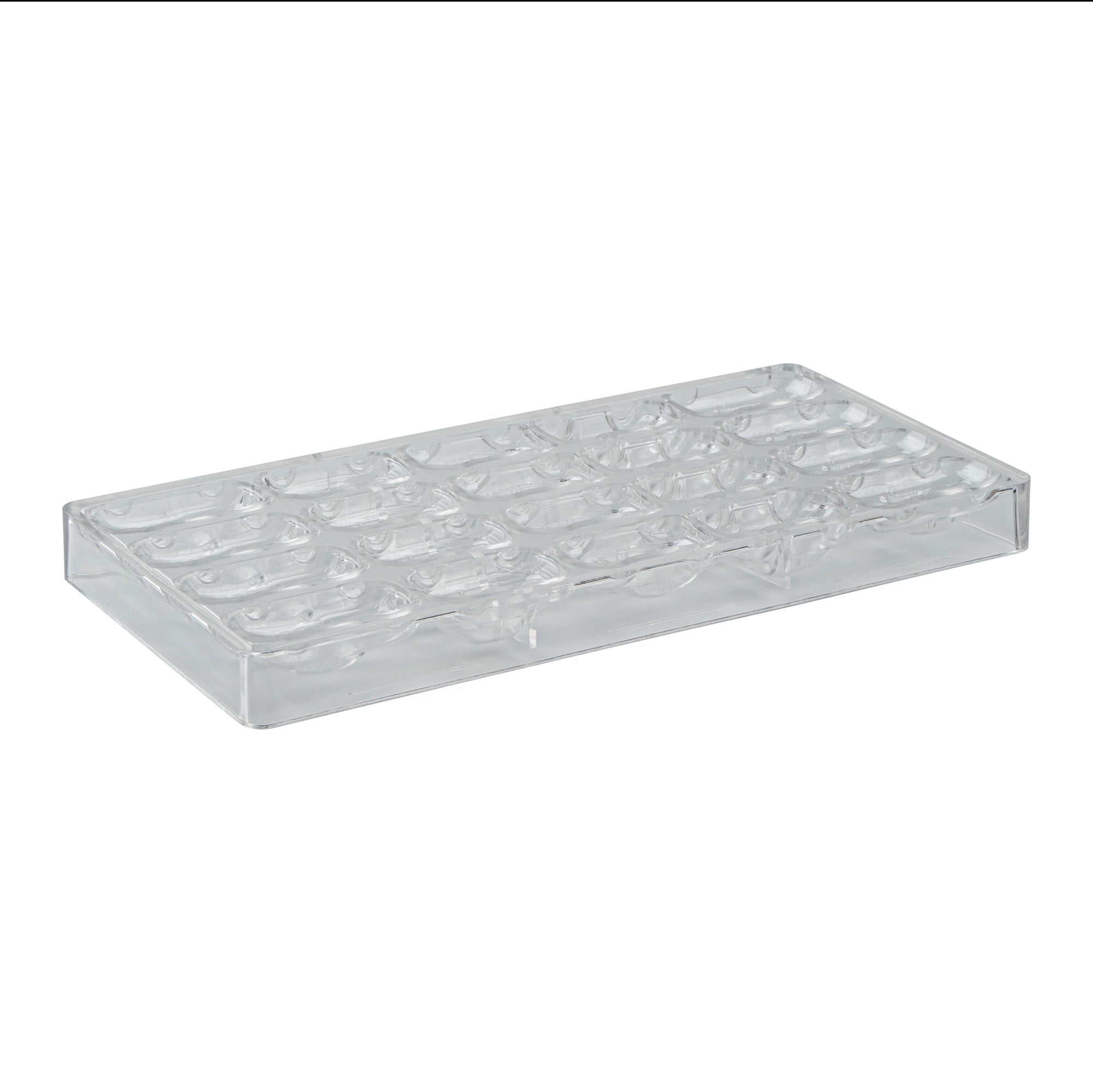 Pastry Tek Polycarbonate 3D Car Candy / Chocolate Mold - 20-Compartment - 1 count box