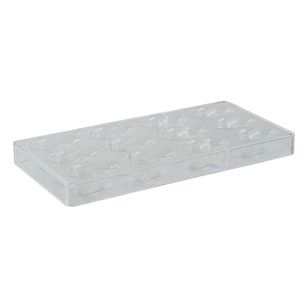 Pastry Tek Polycarbonate Bunny Candy / Chocolate Mold - 12-Compartment - 1 count box