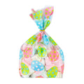 Bag Tek Plastic Candy Bag - Easter Eggs, Gusseted - 5" x 3" x 11" - 100 count box