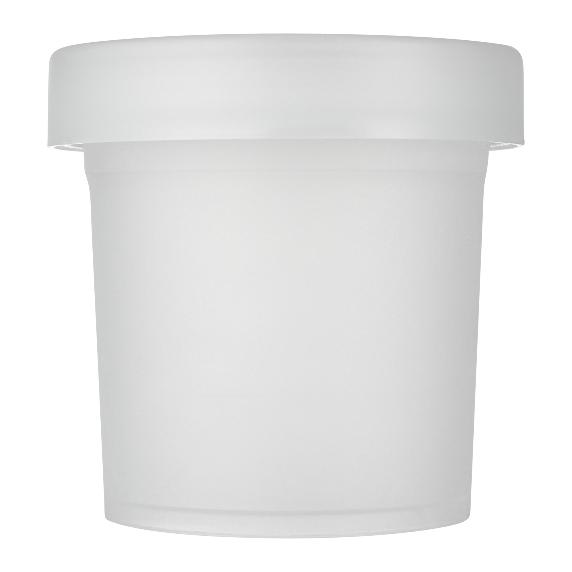 Mini Serve 10 oz Round Clear Plastic Dessert Cup - with Lid - 3 1/2'' x 3 1/2'' x 3 1/2'' - 100 count box