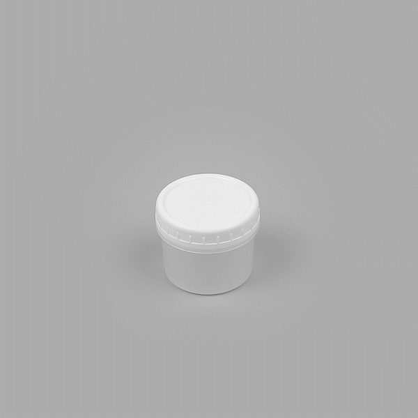 Mini Serve 7 oz Round Clear Plastic Dessert Cup - with Lid - 2 3/4'' x 2 3/4'' x 2 1/2'' - 25 count box