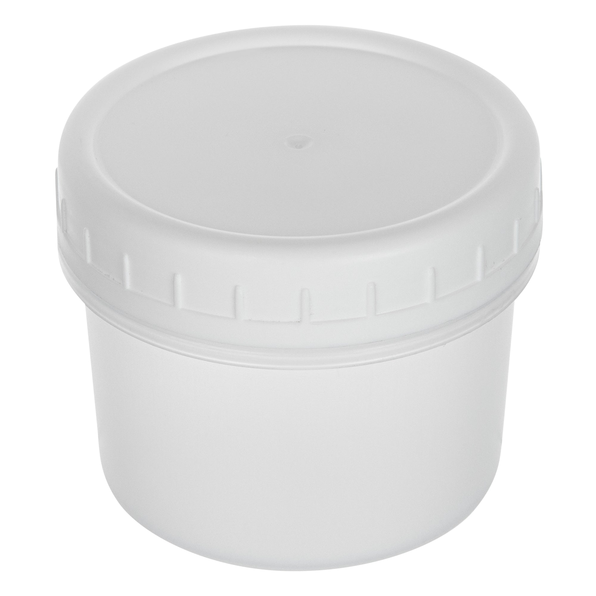 Mini Serve 7 oz Round Clear Plastic Dessert Cup - with Lid - 2 3/4'' x 2 3/4'' x 2 1/2'' - 25 count box
