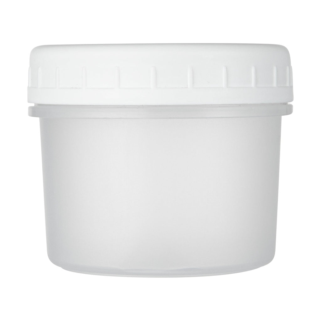 Mini Serve 7 oz Round Clear Plastic Dessert Cup - with Lid - 2 3/4'' x 2 3/4'' x 2 1/2'' - 25 count box