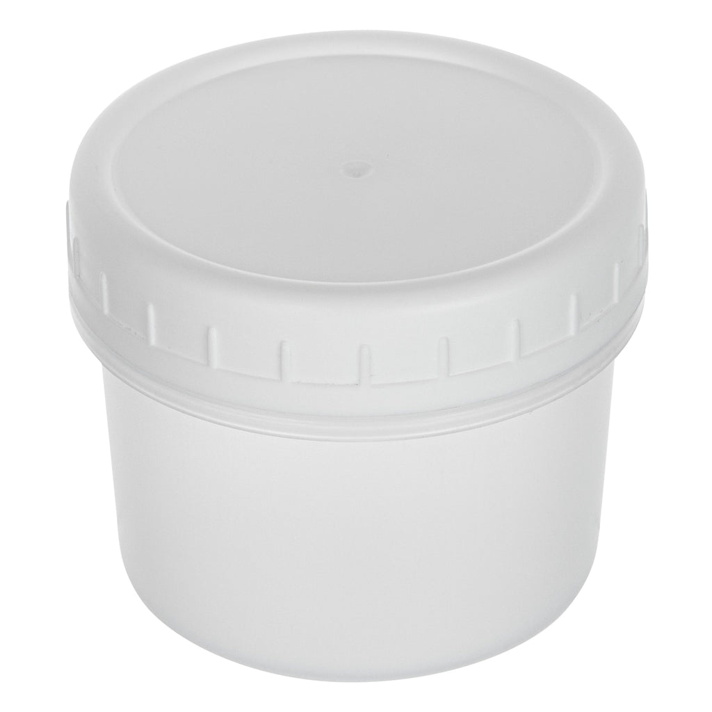 Mini Serve 7 oz Round Clear Plastic Dessert Cup - with Lid - 2 3/4'' x 2 3/4'' x 2 1/2'' - 100 count box