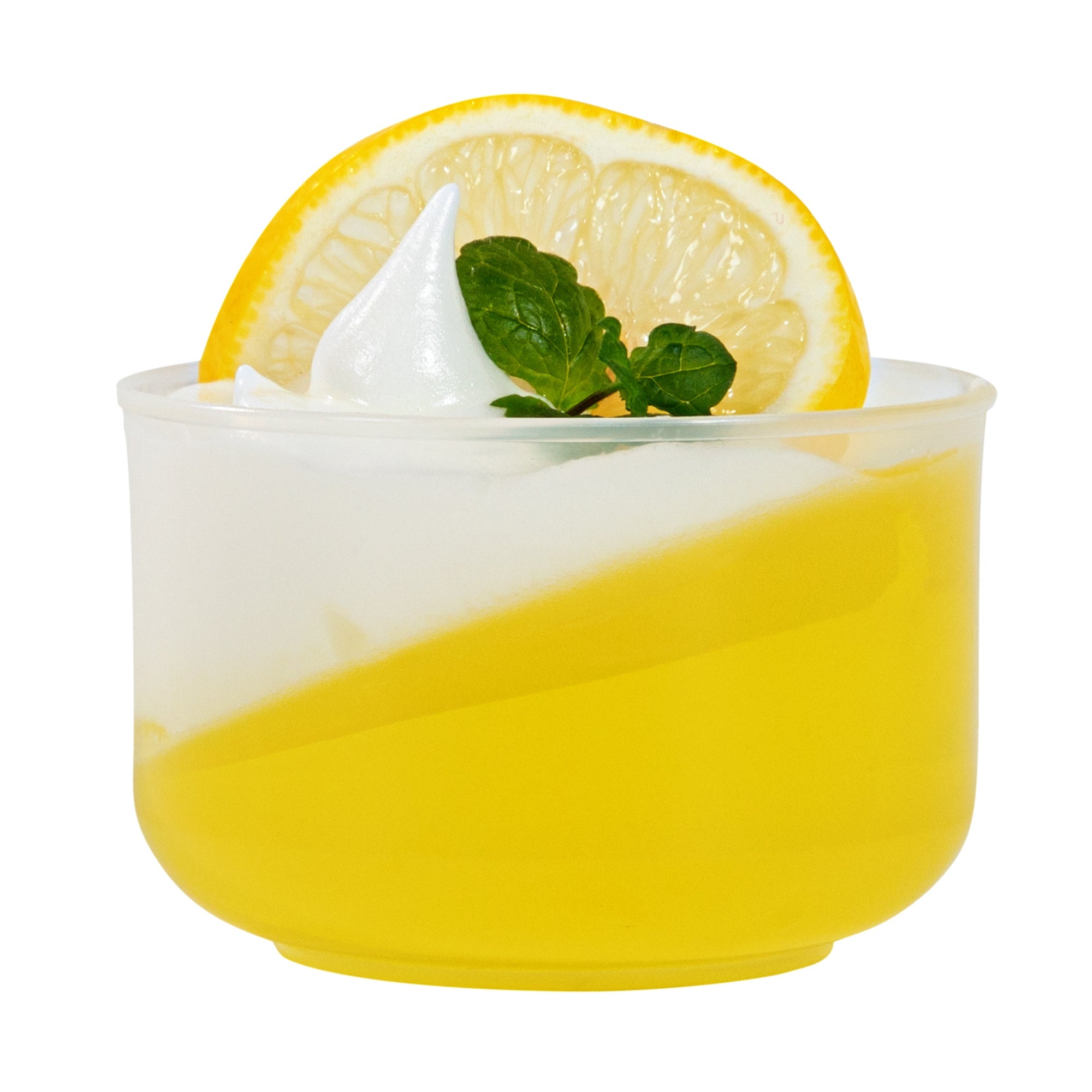 Mini Serve 4 oz Round Clear Plastic Dessert Cup - 2 3/4'' x 2 1/2'' x 1 3/4'' - 25 count box