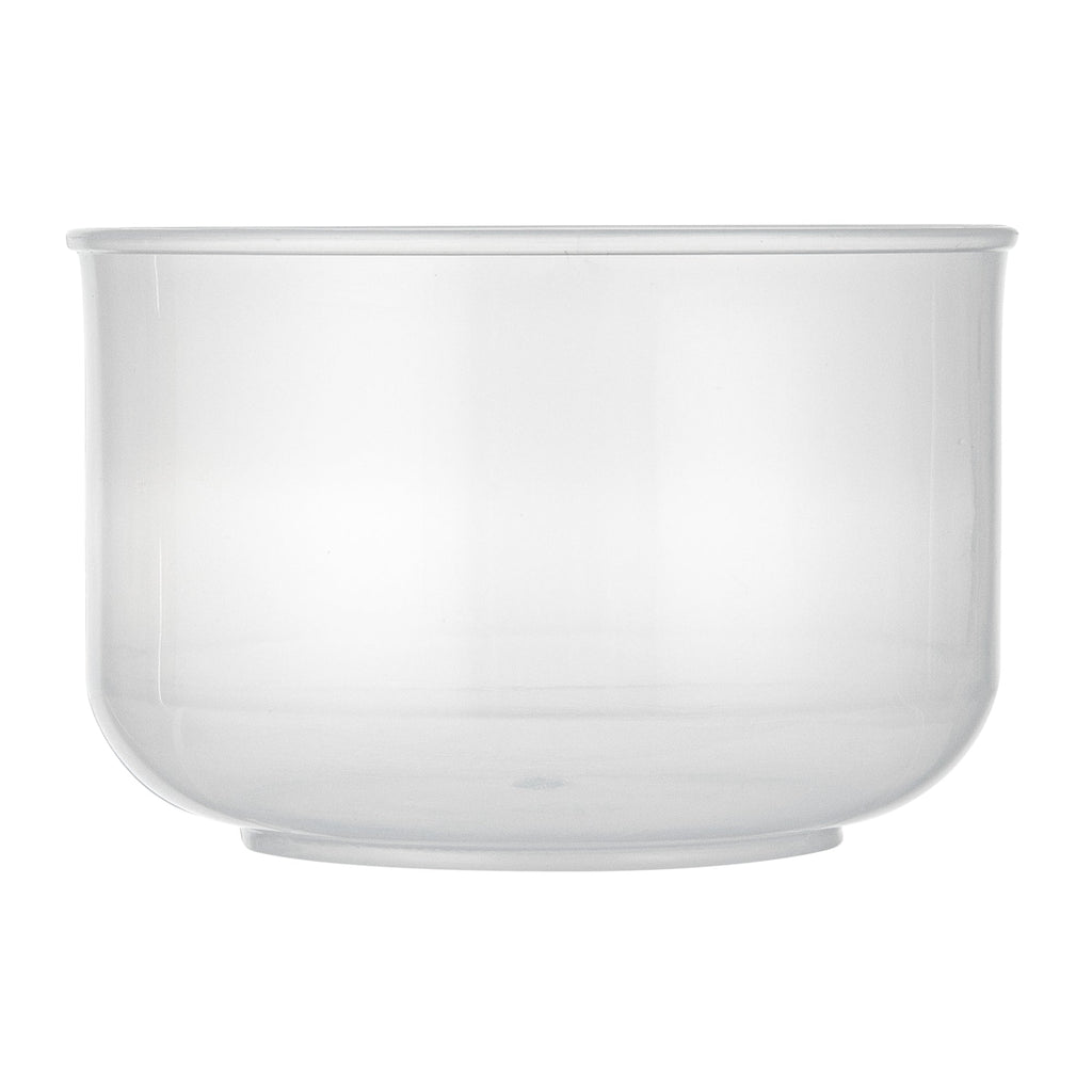 Mini Serve 4 oz Round Clear Plastic Dessert Cup - 2 3/4'' x 2 1/2'' x 1 3/4'' - 100 count box