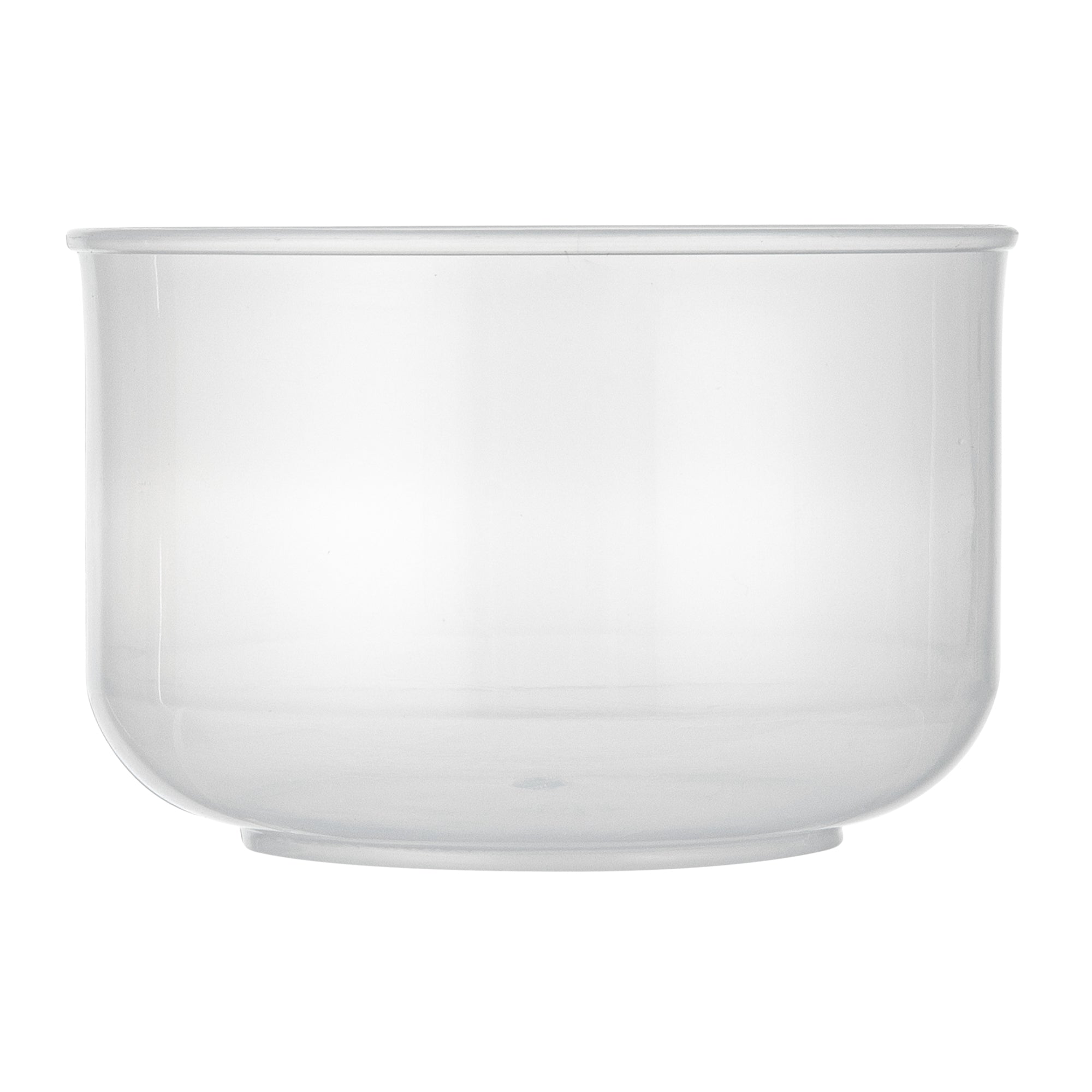 Mini Serve 4 oz Round Clear Plastic Dessert Cup - 2 3/4'' x 2 1/2'' x 1 3/4'' - 100 count box