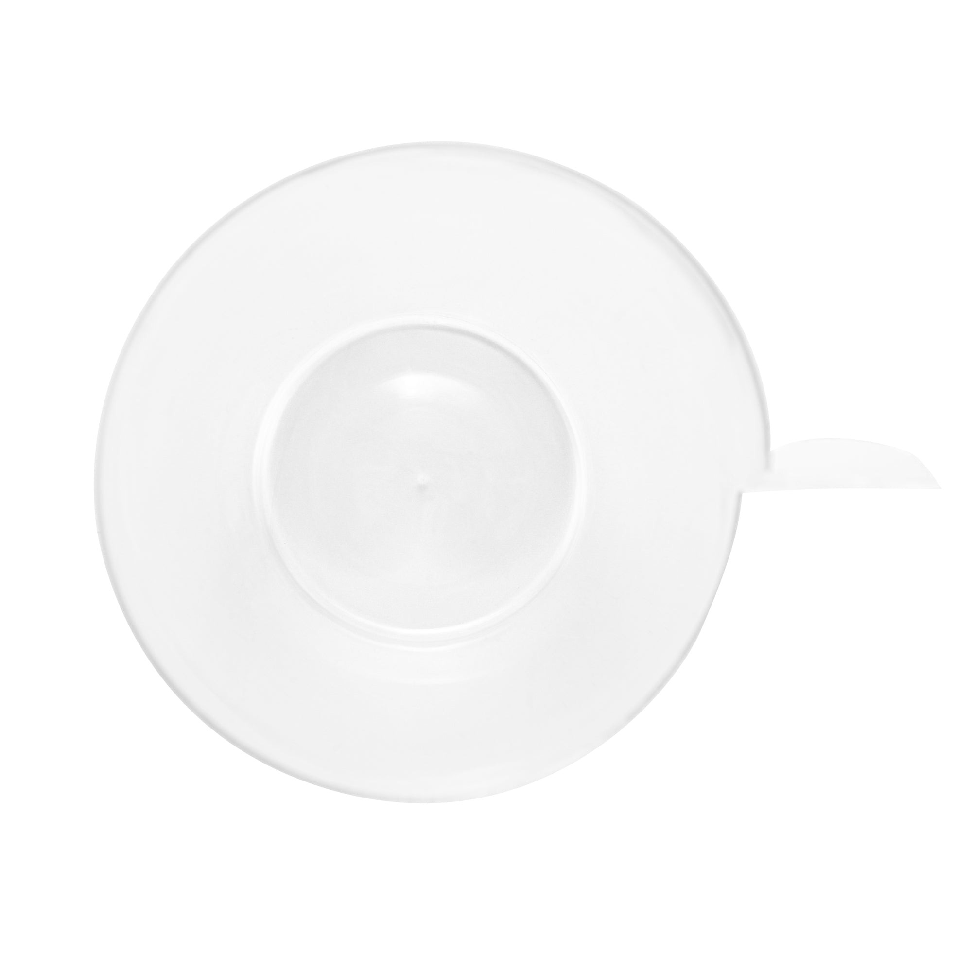 Mini Serve 2 oz Clear Plastic Cup - with Handle - 2 3/4" x 2 3/4" x 3 1/4" - 100 count box