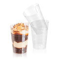 Mini Serve 2 oz Clear Plastic Spiral Cup - 1 3/4" x 1 3/4" x 2 3/4" - 25 count box