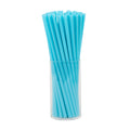 Vanish Blue PHA Plastic Straw - Unwrapped, Compostable - 10 1/4" - 1000 count box