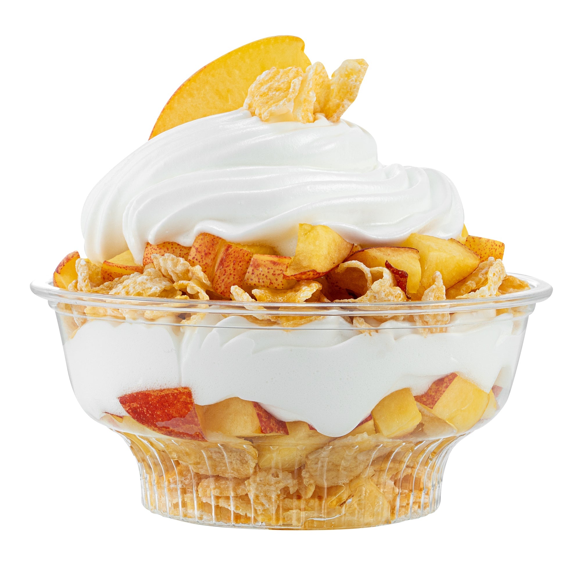 Chef 101 5 oz Round Clear Plastic Dessert Cup - 3 3/4" x 3 3/4" x 1 3/4" - 50 count box