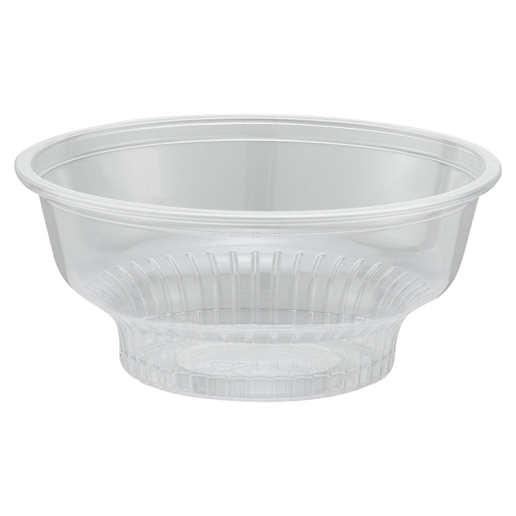 Chef 101 5 oz Round Clear Plastic Dessert Cup - 3 3/4" x 3 3/4" x 1 3/4" - 50 count box