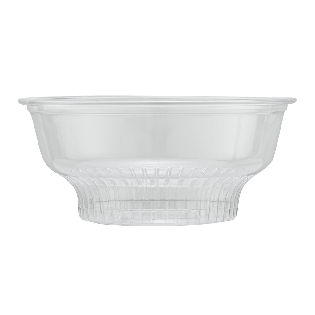 Chef 101 5 oz Round Clear Plastic Dessert Cup - 3 3/4" x 3 3/4" x 1 3/4" - 50 count box
