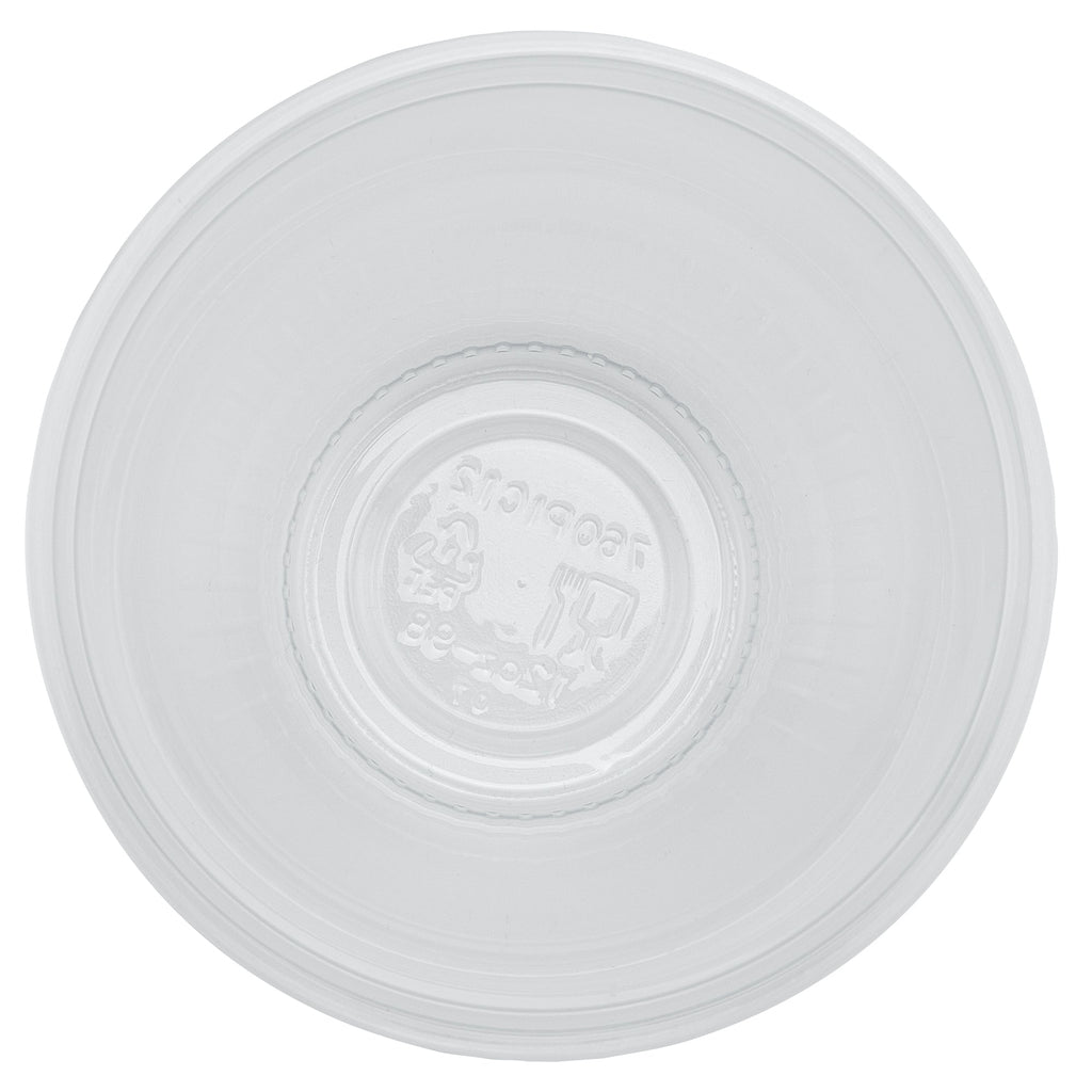 Chef 101 14 oz Round Clear Plastic Dessert Cup - 3 3/4" x 3 3/4" x 3 1/2" - 50 count box