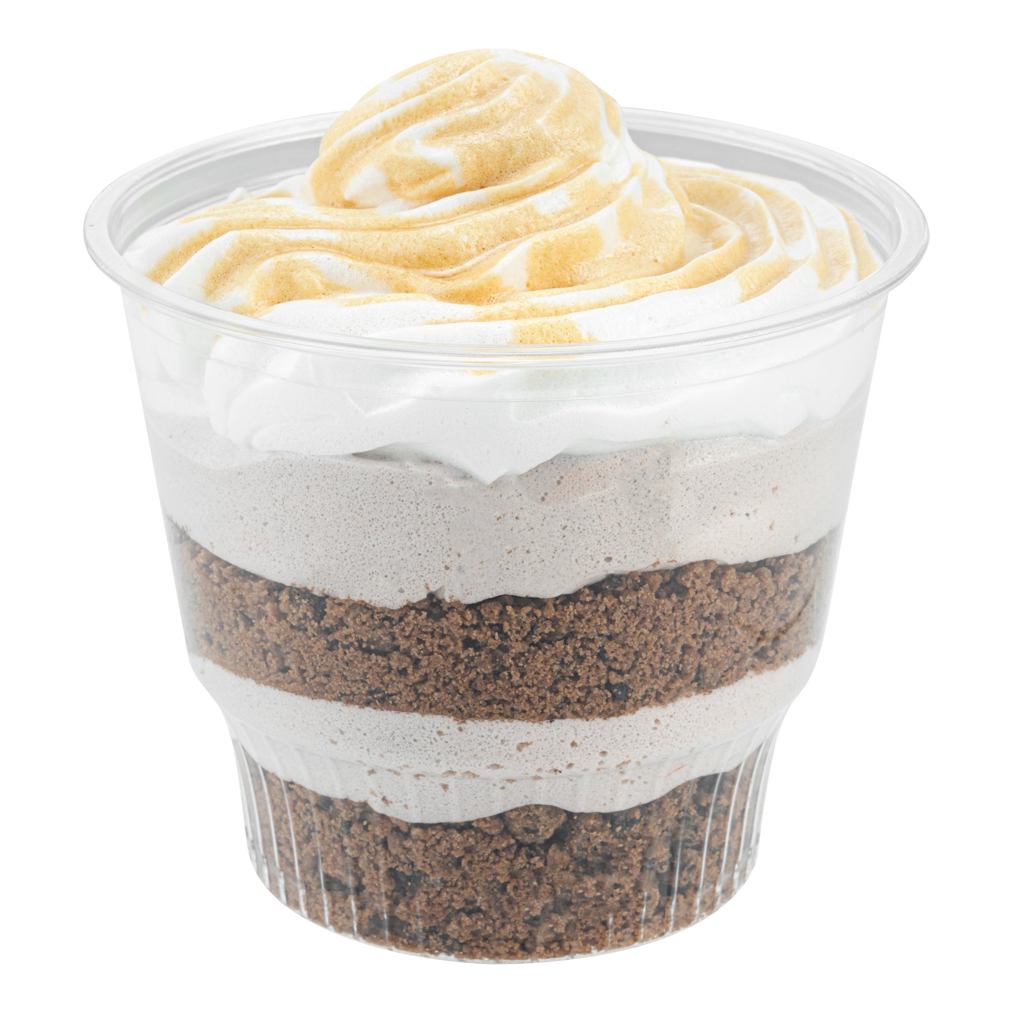 Chef 101 12 oz Round Clear Plastic Dessert Cup - 3 3/4" x 3 3/4" x 3 1/4" - 500 count box